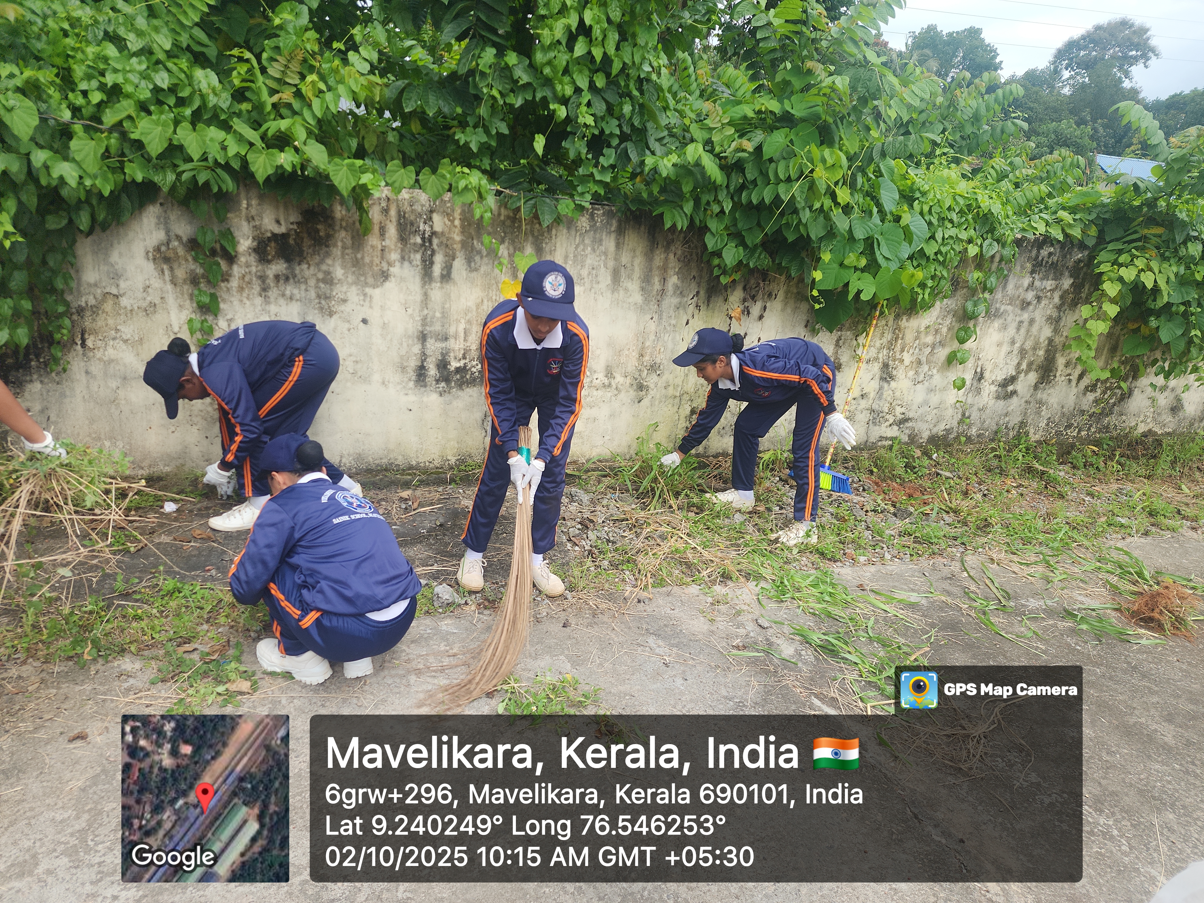 Swachatha Activity — Vidyadhiraja Vidyapeetom Sainik School